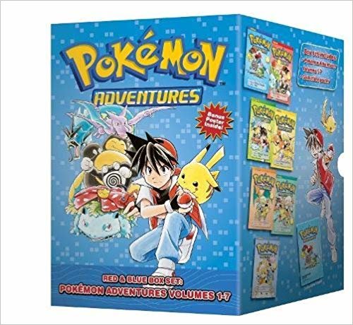 Pokemon Adventures Red & Blue Box Set: Set includes Vol. 1-7