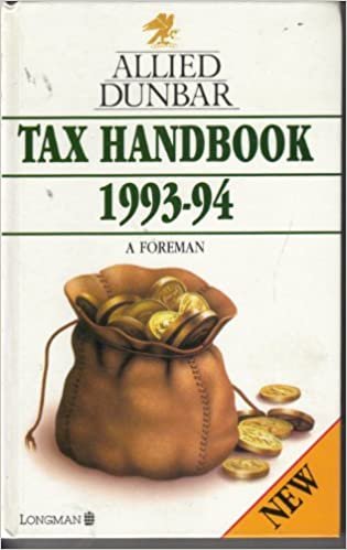 Allied Dunbar Tax Guide 1993-94 (Allied Dunbar Library)