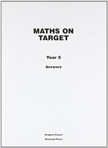 Maths on Target: Answers Year 5