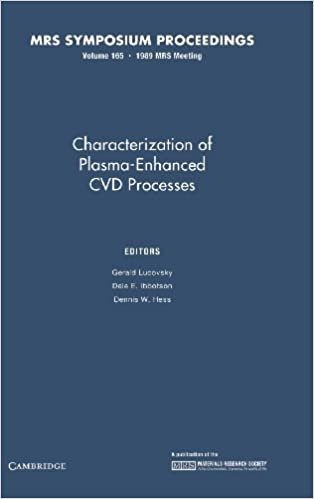 Characterization of Plasma-Enhanced CVD Processes: Volume 165 (MRS Proceedings) indir