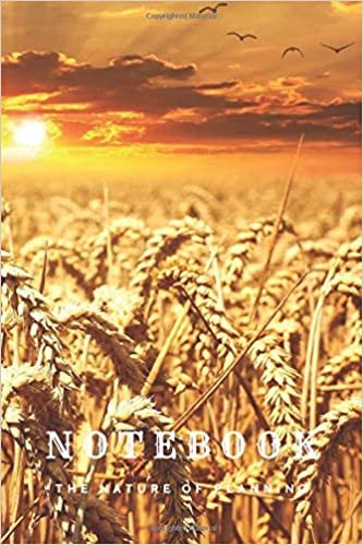 Notebook: Nature: Wheat Field- A5, Journal, Pads, Diary, Notepad, Sketchbook (Blank)