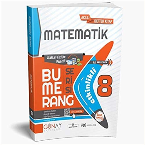 Günay Yayınları 8. Sınıf Matematik Etkinlikli Bumerang Serisi