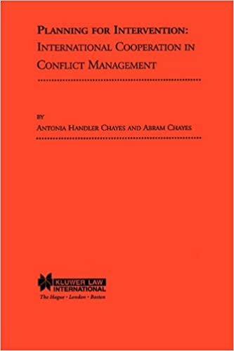 Planning for Intervention: International Cooperation in Conflict Management