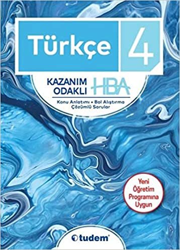 Tudem 4. Sınıf Türkçe Kazanım Odaklı HBA-YENİ
