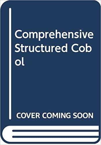 Comprehensive Structured Cobol