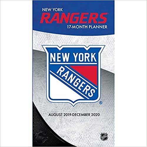 New York Rangers 2020 17-Month Calendar: August 2019-december 2020