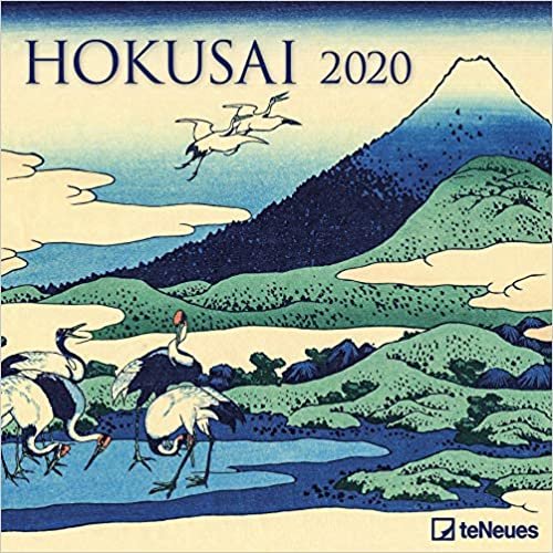 Art Calendar - Hokusai 2020 Square Wall Calendar