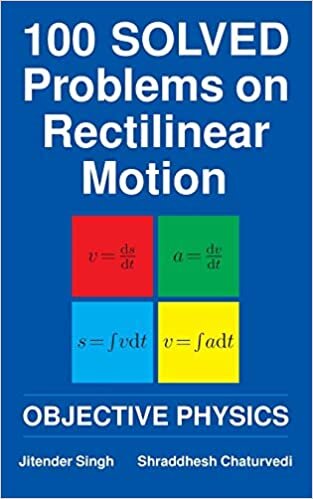 100 Solved Problems on Rectilinear Motion: Objective Physics