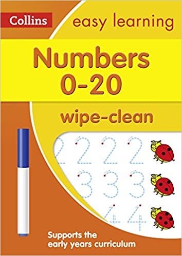 Numbers 0-20 Age 3-5 Wipe Clean Activity Book: Prepare for Preschool with easy home learning (Collins Easy Learning Preschool)