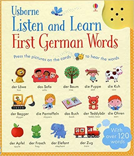Listen and Learn First Words in German