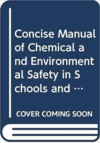 Forum for Scientific Excellence Training Manuals: Safe Chemical Storage Vol 4: 004