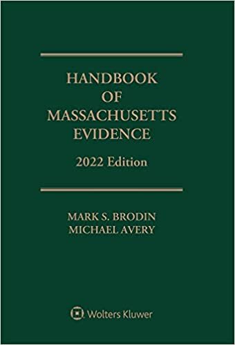 Handbook of Massachusetts Evidence: 2022 Edition indir