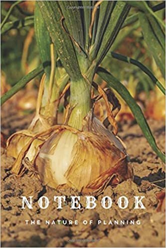 Notebook: Nature: Onion- A5, Journal, Pads, Diary, Notepad, Sketchbook (Blank)