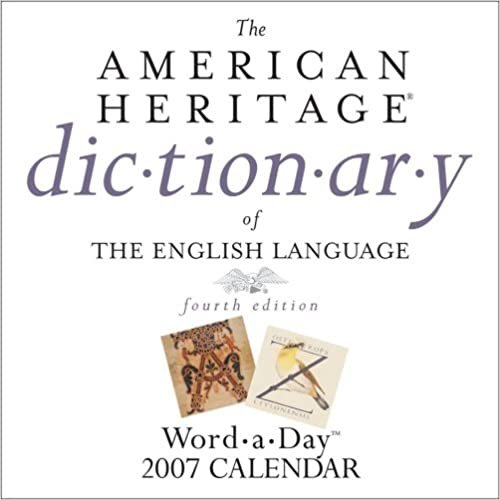 The American Heritage Dic-tion-ar-y of the English Language