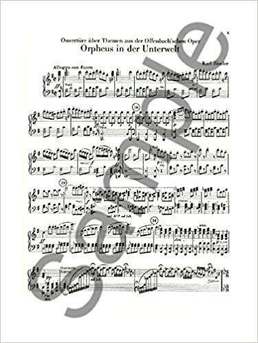 Orpheus in der Unterwelt: Buffo-Oper in 2 Akten. Klavierauszug.