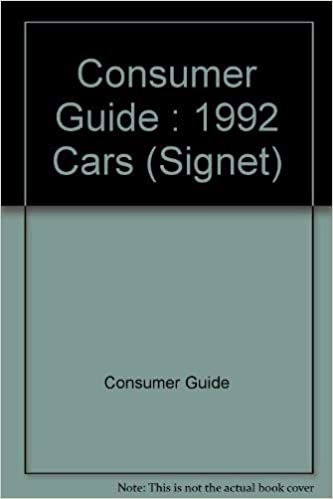 Cars Consumer Guide 1992 indir