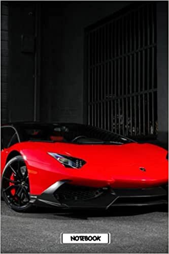 Car Notebook : Lamborghini School Timetable Notebook for School Home or Work #6