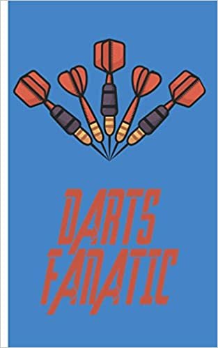 Darts Fanatic - Notizbuch: Planer | Tagebuch | Notizblock | Schreibheft | Notizbuch mit Dart Motiv | kariert | Größe 5" x 8" | mehr als 100 Seiten | zum Aufschreiben von Wünschen und Notizen