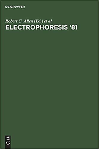 Electrophoresis ‘81: Advanced methods, biochemical and clinical applications. Proceedings of the Third International Conference on Electrophoresis, ... meeting of the Electrophoresis Society]