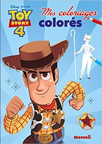 Disney Toy Story 4 Mes coloriages colorés (Mes coloriages colores)
