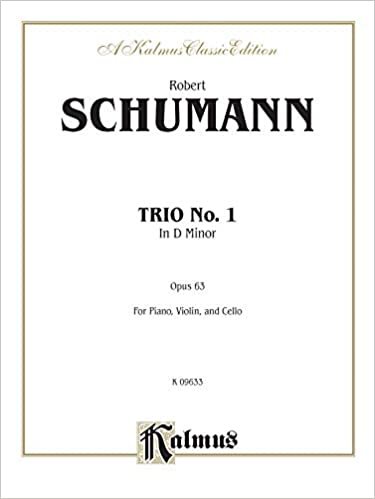 Trio No. 1, Op. 63: Piano, Violin, & Cello (Kalmus Edition) indir