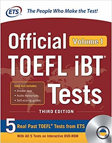 Official TOEFL IBT Tests Volume 1 with DVD 3e indir