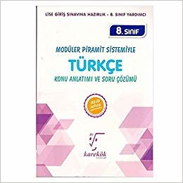 Karekök 8. Sınıf Modüler Piramit Sistemiyle Türkçe Konu Anlatımlı ve Soru Çözümlü-YENİ