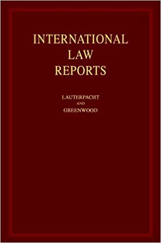 International Law Reports 160 Volume Hardback Set: International Law Reports: Volume 32