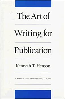 The Art of Writing for Publication indir