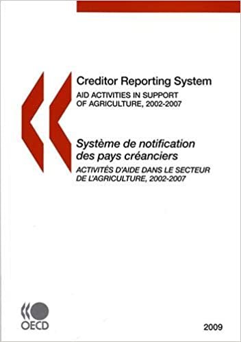 Creditor Reporting System 2009: Aid activities in support of agriculture: Edition 2009