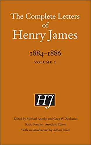 The Complete Letters of Henry James, 1884-1886: Volume 1