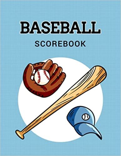Baseball Scorebook: Baseball/Softball Scorebook Notebook For School And Teams