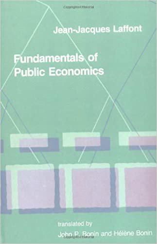 Fundamentals of Public Economics (The MIT Press)