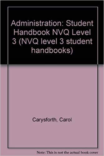 NVQ Level 3 Student Handbook: Admin/Sec (NVQ Level 3 Student Handbooks): Student Handbook NVQ Level 3