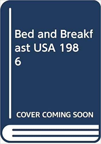 Bed and Breakfast USA 1986