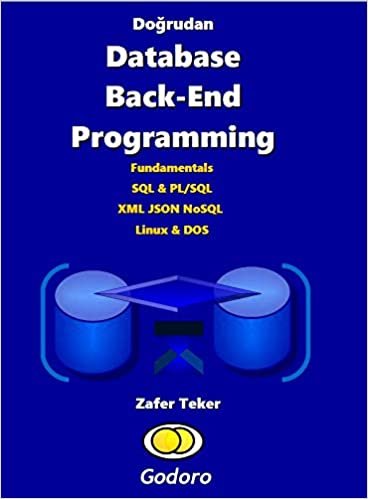 Doğrudan Database Back-End Programming