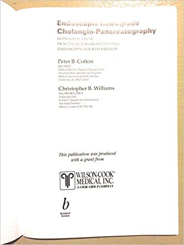 Endoscopic Retrograde Cholangio Pancreatography