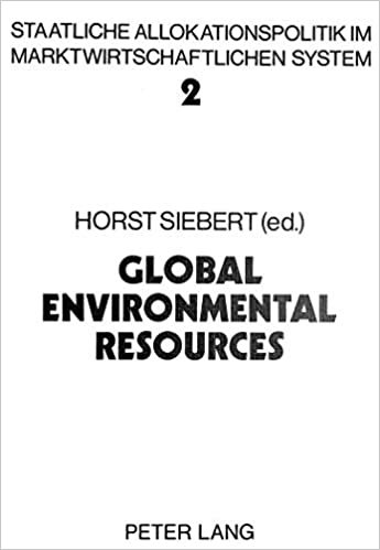 Global Environmental Resources: Ozone Problem (Staatliche Allokationspolitik Im Marktwirtschaftlichen Syste)