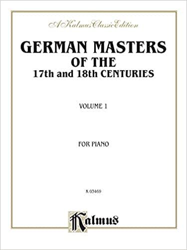 German Masters of the 17th and 18th Century, Easy Pieces (Pieces by Kuhlau, Pachelbel, Telemann, and Others) (Kalmus Edition) indir