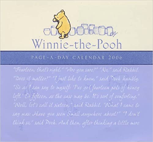 Winnie the Pooh Page a Day Calendar 2006
