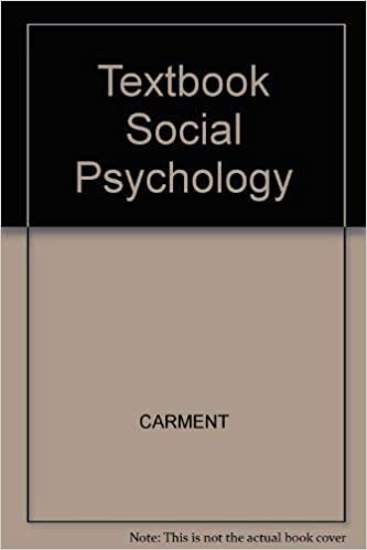 Textbook Social Psychology