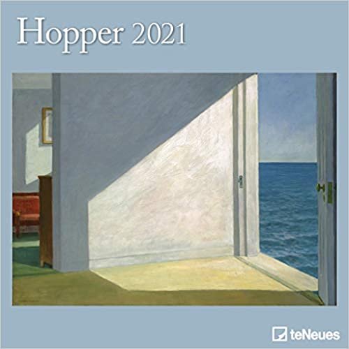 Hopper 2021 - Wand-Kalender - Broschüren-Kalender - 30x30 - 30x60 geöffnet - Kunst-Kalender indir