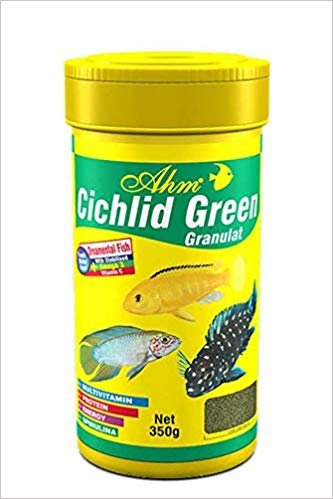 Ahm Cichlid Green Granulat Balık Yemi 500 ml