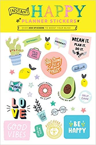 Instant Happy Planner Stickers: Over 450 Stickers to Boost Your Bliss!