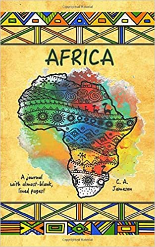 AFRICA: A journal with almost-blank lined pages! indir