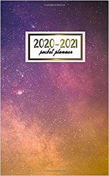 2020-2021 Pocket Planner: Cute Stars & Galaxy Two-Year (24 Months) Monthly Pocket Planner and Agenda | 2 Year Organizer with Phone Book, Password Log & Notebook indir
