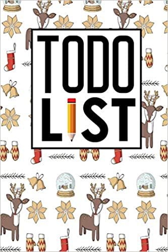 To Do List: Checklist Note Pads, To Do Chart For Kids, Daily To Do List For Kids, To Do List Paper, Agenda Notepad For Men, Women, Students & Kids, Christmas Cover: Volume 77 (To Do List Notebook)