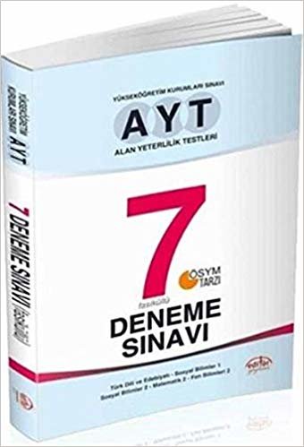 Editör AYT 7 Fasikül Deneme Sınavı-YENİ