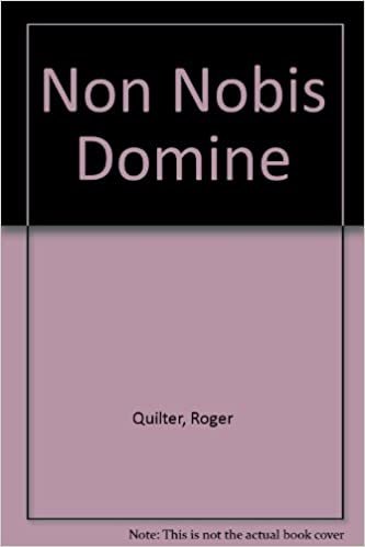 Non nobis, Domine: Frauenchor (SSA) und Klavier (Orgel oder Orchester). Chorpartitur. (Modern Festival Series)