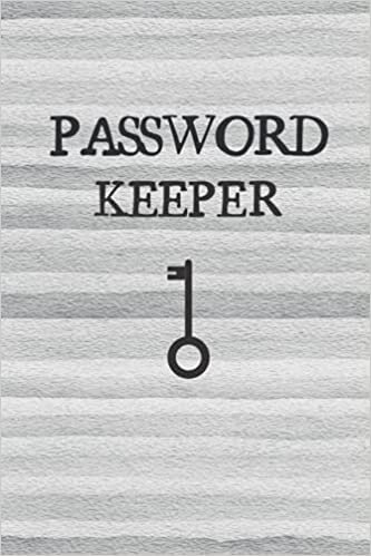 password keeper book: password keeper logbook with alphabetized tabbed pages